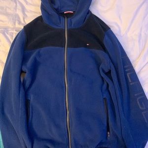 Men’s small Tommy Hilfiger blue zip up